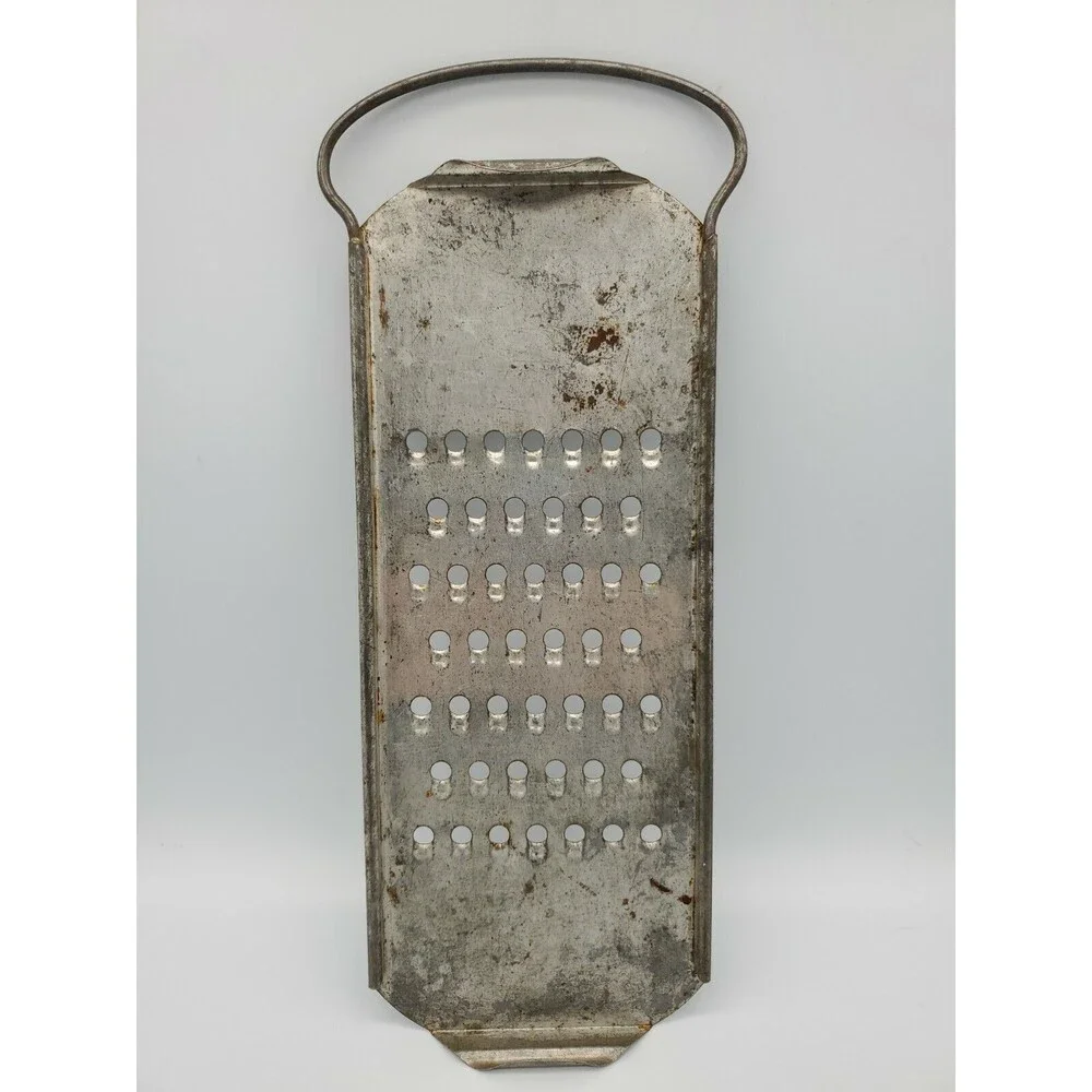 Vintage Rapid Slaw and Vegetable Cutters Bluffton O Cheese Grater With Handle